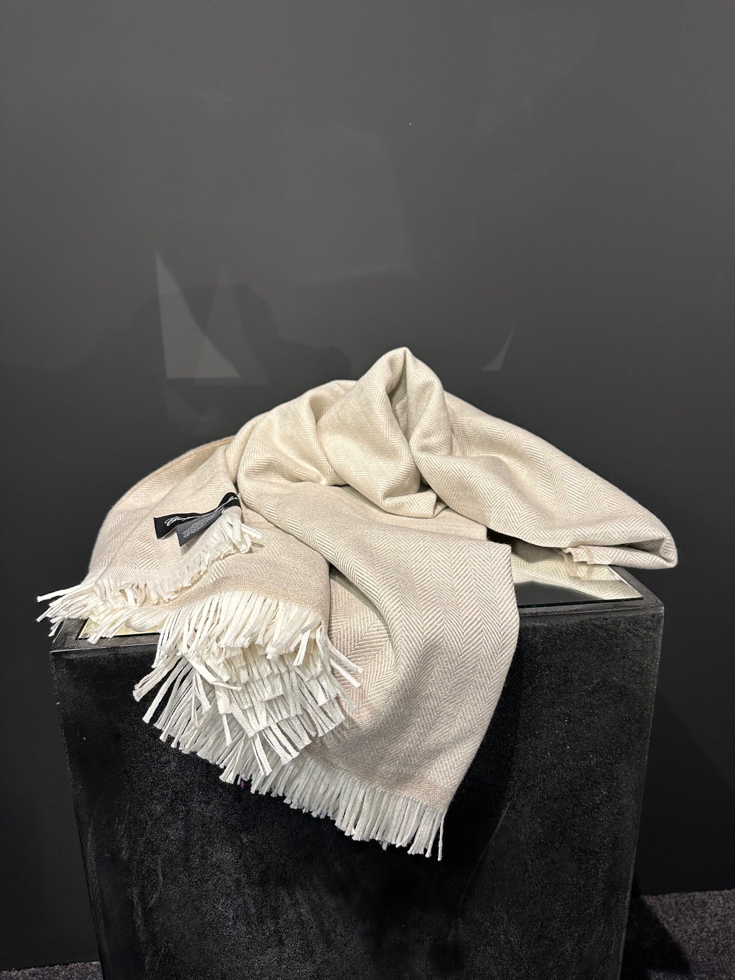 Saint Tropez Plaid sand 135x195cm