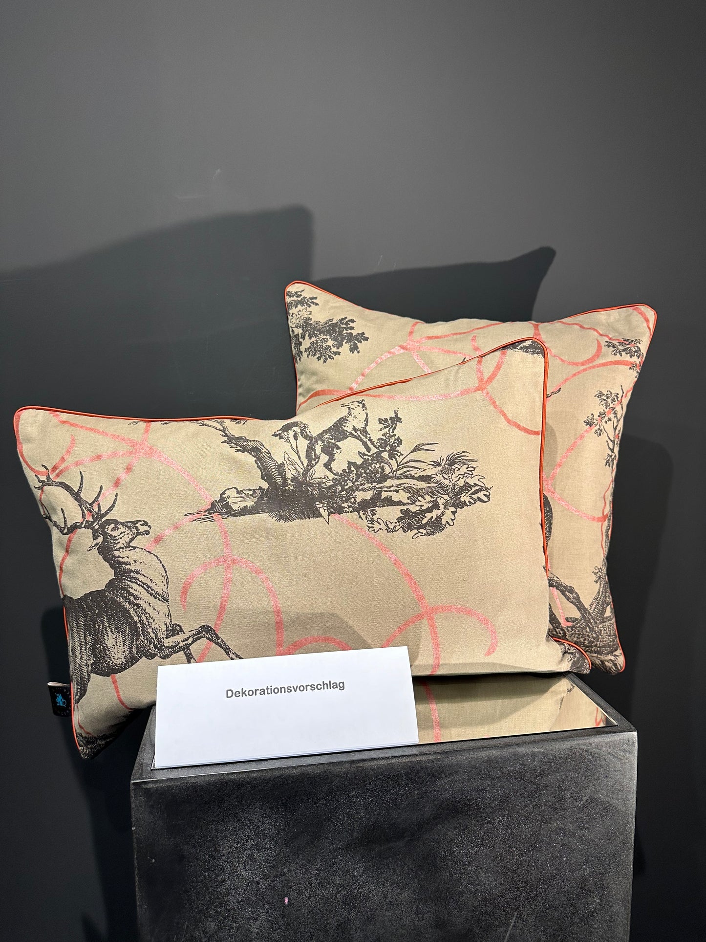 Majestätischer Hirsch Kissen 50x50cm