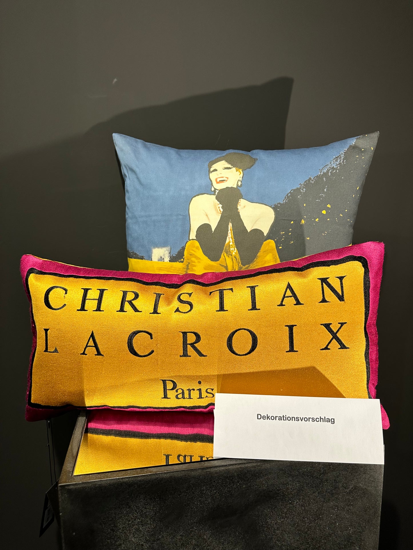 Christian Lacroix Paris *Couture! Rose Torero* Kissen 30x60cm