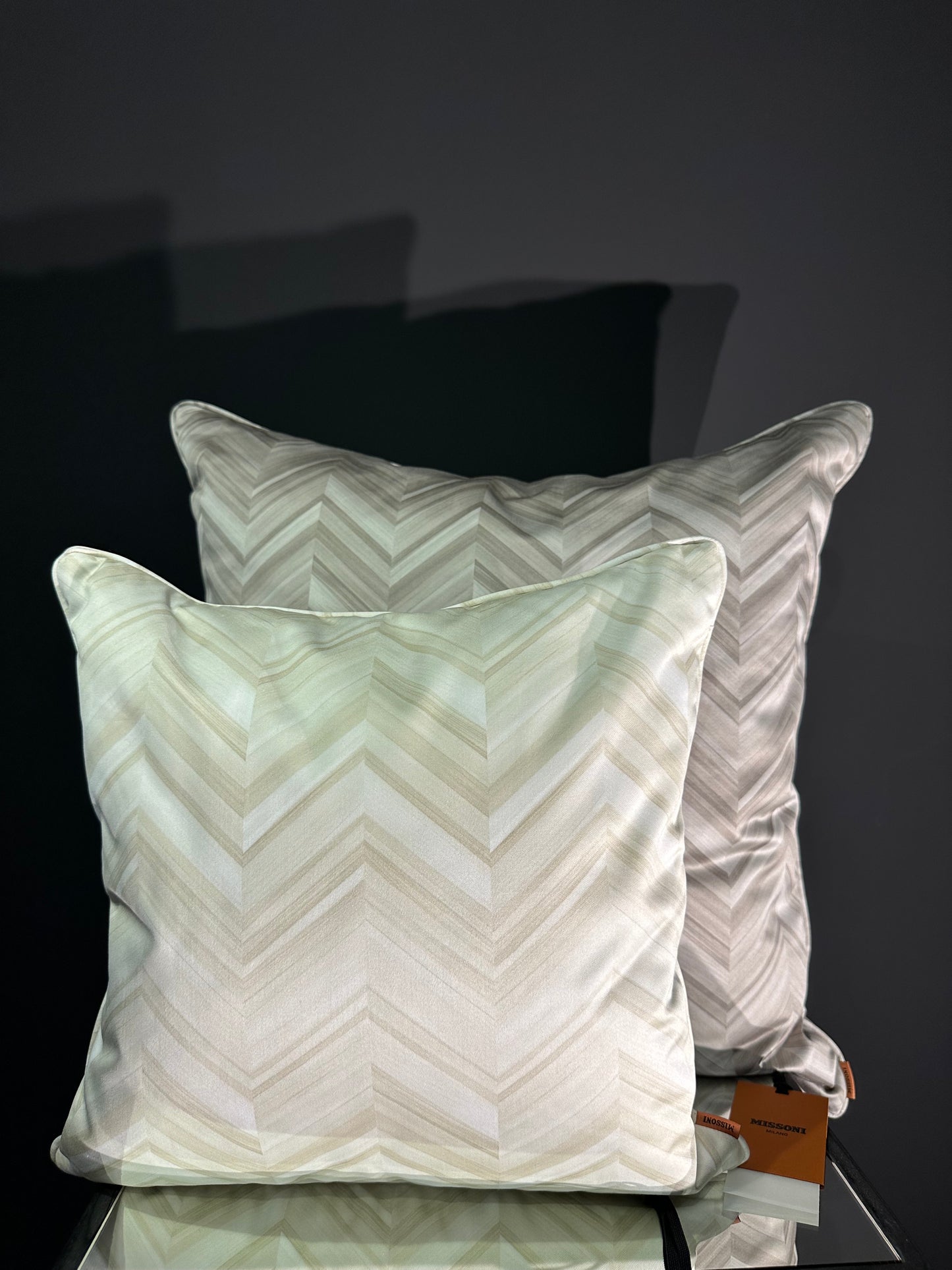 Missoni Home Layers Inlay creme Kissen 40x40cm