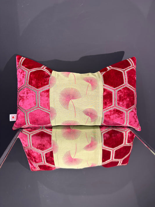 Kenzo Manipur Fuchsia Dream Kissen 30x50cm