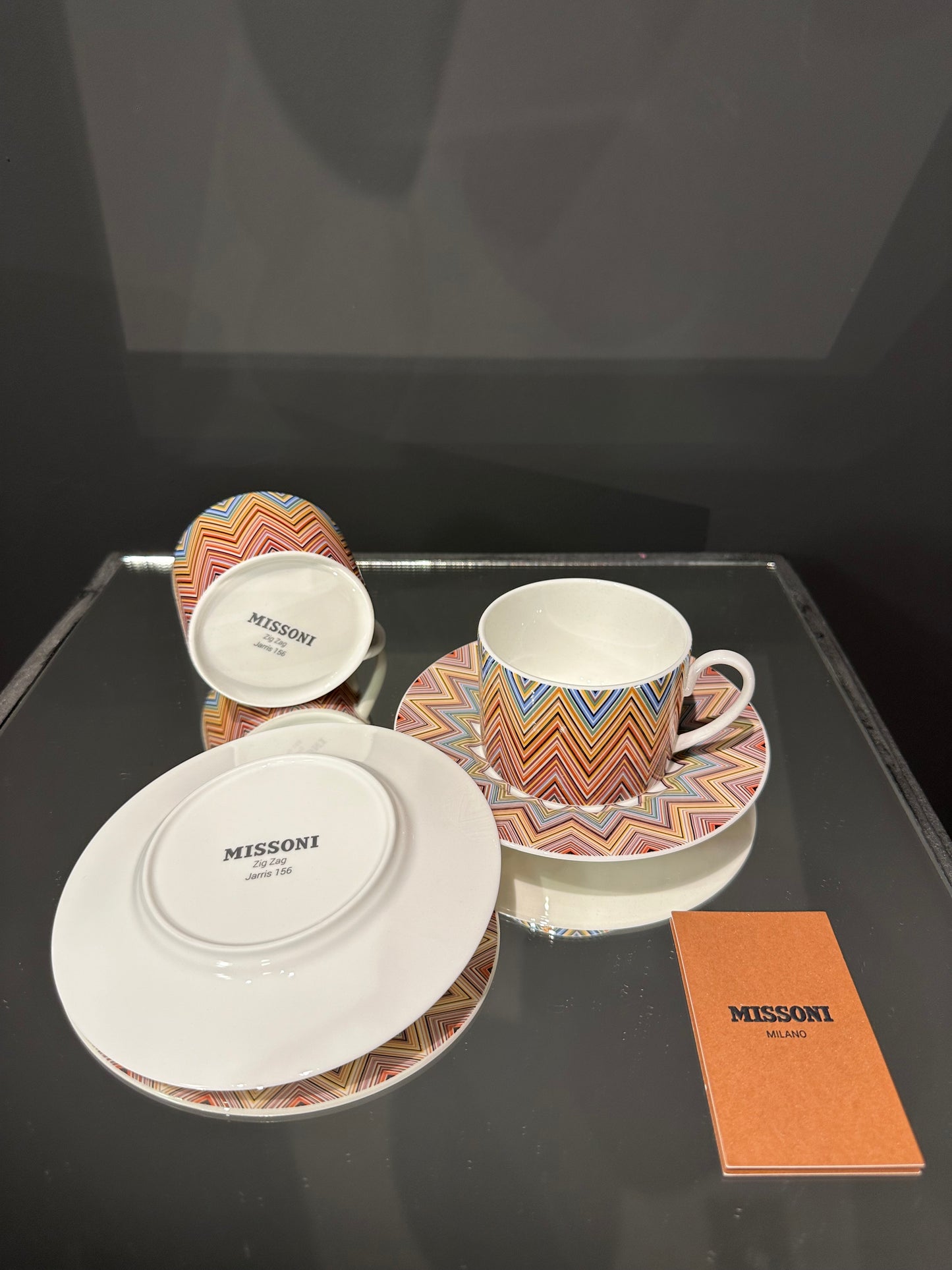 Missoni Home Porzellan Zig Zag Jarris 156 Kaffee oder Teetassen Set