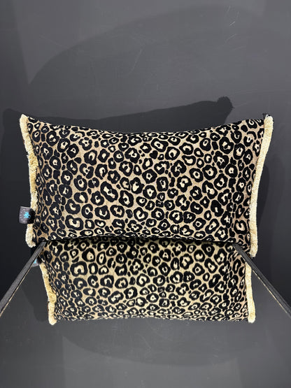 Safari Zambia Leopard Kissen 30x50cm