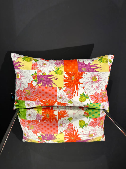 Kenzo Blossom Patchwork Kissen 30x50cm