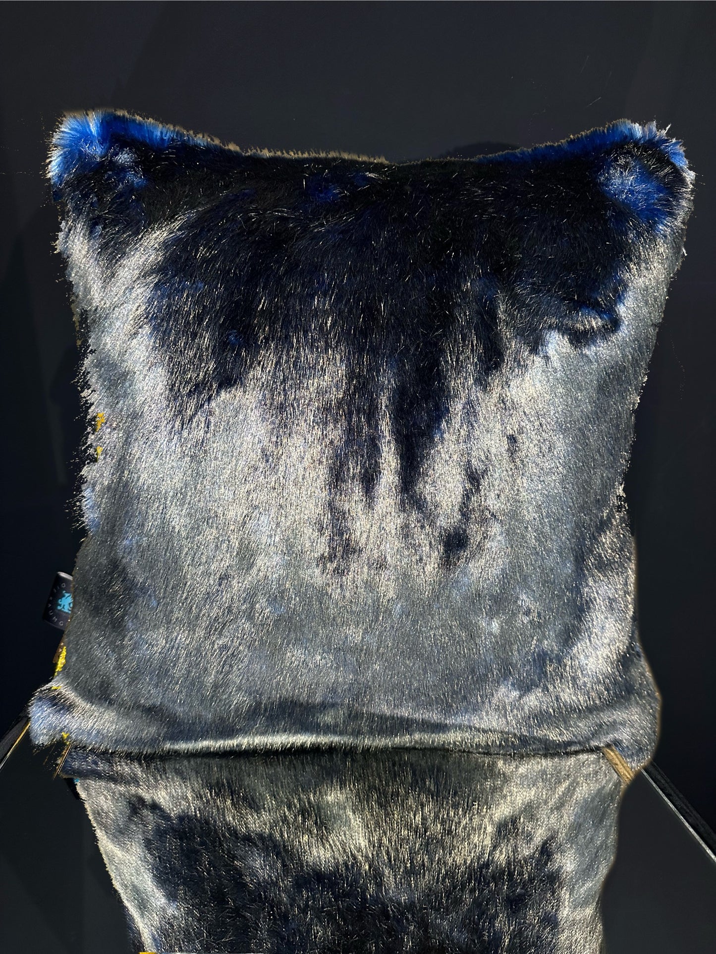 *Blue Fur Kissen 50x50cm*