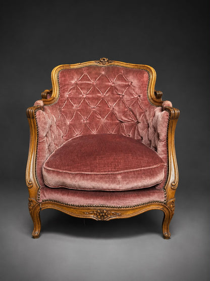 Gebrauchtes Salon-Ensemble im französischen Neo-Rokoko-/Louis-XV-Stil