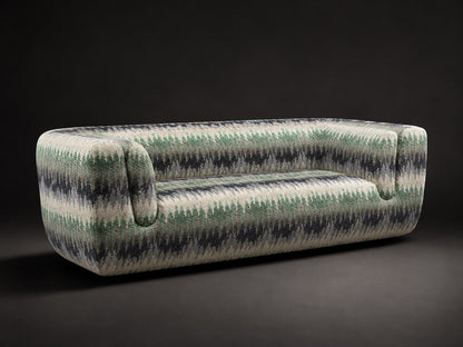 Missoni Home Sofa „Intil“ – seltenes Ausstellungsstück mit Jacquard-Gewebe